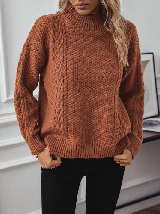 Cable-Knit Sweater